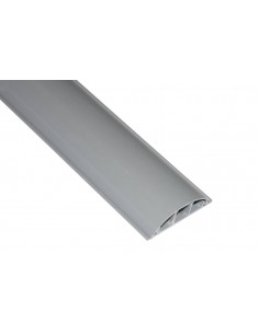 Canalina Bombata Passacavi Da Pavimento Pvc 75X20 Con Coperchio Scorrevole Mt 2 Link - 1 2