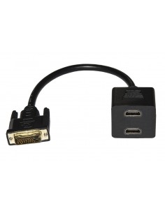 Cavo Splitter Dvi(24+1) Maschio A 2 X Hdmi Femmina