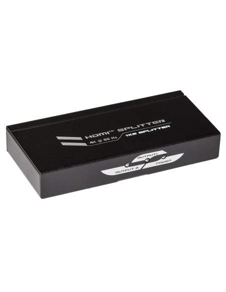 Splitter 2 Porte Hdmi 4Kx2K 60 Hz Versione 2.0 Con Edid Hdcp 2.2