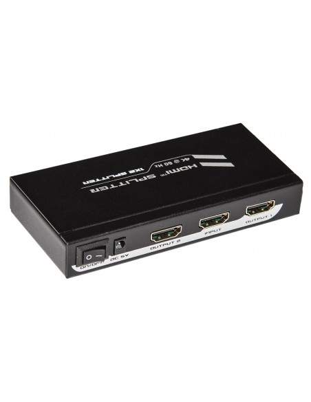 Splitter 2 Porte Hdmi 4Kx2K 60 Hz Versione 2.0 Con Edid Hdcp 2.2