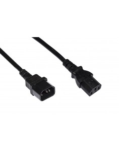 Cavo Alimentazione Prolunga Maschio/Femmina Iec C13/C14 Mt.10