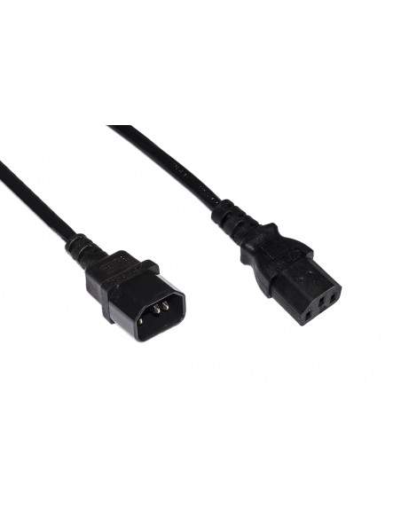 Cavo Alimentazione Prolunga Maschio/Femmina Iec C13/C14 Mt.10
