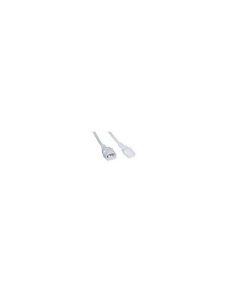 Cavo Alimentazione Prolunga Maschio/Femmina Mt.1.8 Bianco