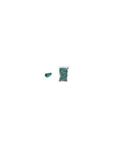Confezione 100 Copriconnettori 6Mm Per Plug Rj45 8 Poli Cavo Cat 5E- 6 Verde