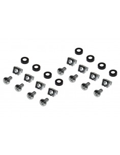 Ripiano Per Armadio Rack 19" Allungabile 350 Mm Con 4 Agganci Grigio 2