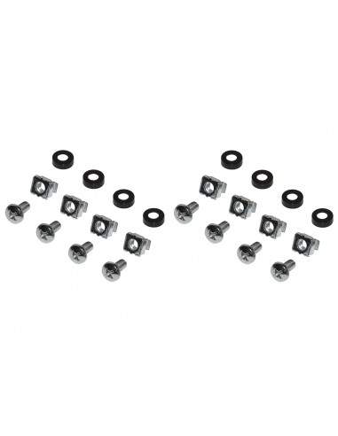 Ripiano Per Armadio Rack 19" Allungabile 550 Mm Con 4 Agganci Grigio