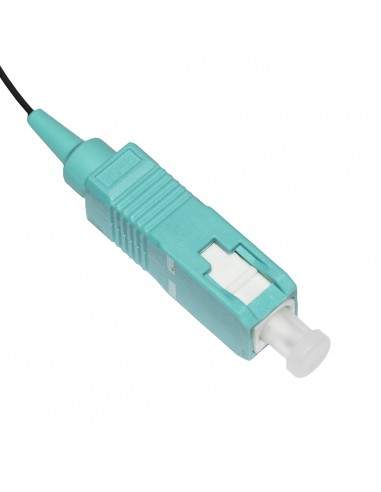 Set 12 Cavi Pigtail Fibra Ottica Colorati Connettori Sc Om3 Simplex 1 Mt
