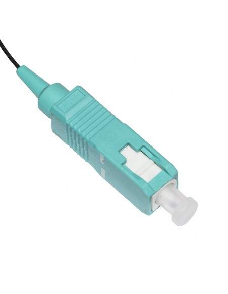 Set 12 Cavi Pigtail Fibra Ottica Colorati Connettori Sc Om3 Simplex 1 Mt