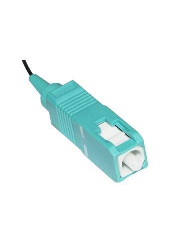 Set 12 Cavi Pigtail Fibra Ottica Colorati Connettori Sc Om3 Simplex 1 Mt