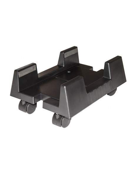 Supporto Computer Verticale Con Ruote Colore Nero