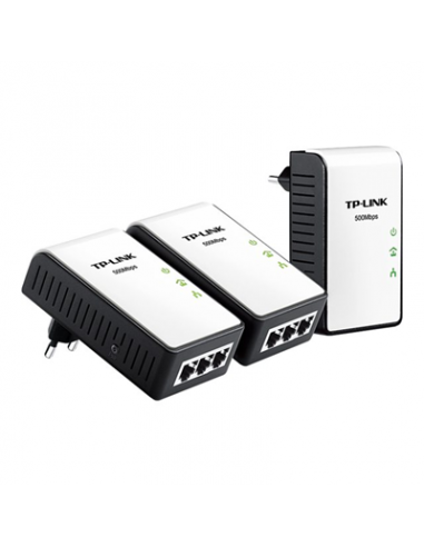 Powerline Mini Kit 3 Pz. Av500 500 Mbps 3 Porte