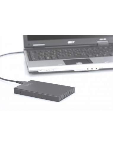 Box Esterno Per Ssd/Hdd 2,5", Sata 3 - Usb 3.0