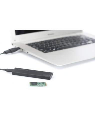 Box Esterno Ssd, M.2 - Usb 3.1 Tipo C Digitus