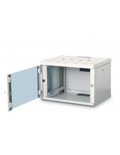Armadio 7 Unita' Da Muro Linea Soho (A)420 X (L)600 X (P)450 Mm. Colore Grigio Chiaro 2