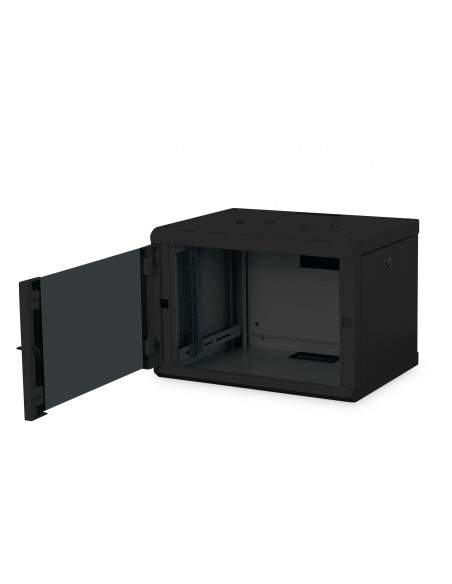 Armadio 7 Unita' Da Muro Linea Soho (A)420 X (L)600 X (P)450 Mm. Colore Nero