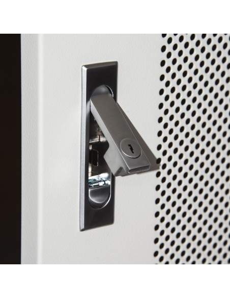 Armadio Rack 19" 42U (A)2055, (L)600, (P)1000 Colore Grigio Disassemblato