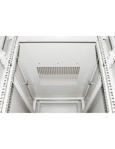 Armadio Rack 19" 42U (A)2055, (L)600, (P)1000 Colore Grigio Disassemblato