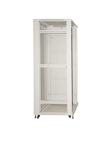 Armadio Rack 19" 42U (A)2055, (L)600, (P)1000 Colore Grigio Disassemblato