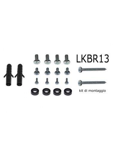 Braccio A Muro Con 2 Snodi Per Tv Led/Lcd Da 13" A 37" Fino A 15Kg E Vesa 100X100