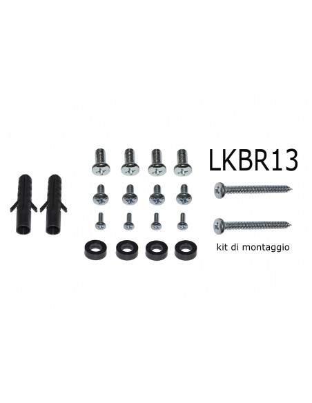 Braccio A Muro Con 2 Snodi Per Tv Led/Lcd Da 13" A 37" Fino A 15Kg E Vesa 100X100