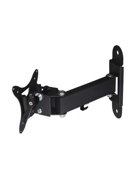 Braccio A Muro Con 2 Snodi Per Tv Led/Lcd Da 13" A 37" Fino A 15Kg E Vesa 100X100