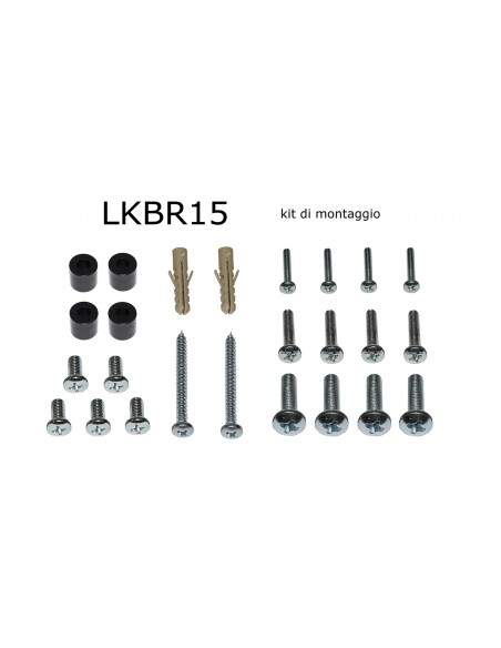 Staffa A Muro Fissa Per Tv Led/Lcd Da 13" A 37" Fino A 25Kg E Vesa 100X100