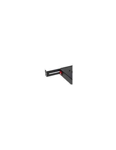 Ripiano Per Armadi Rack19" Con 4 Ventole Nero 4 Agganci 483X330X44Mm