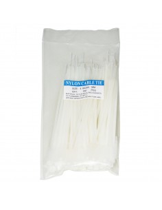 Confezione 100 Fascette Stringicavi Mm. 4,8X200 Con Targhetta 2