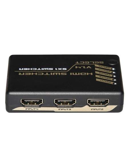 Switch Hdmi 5 Porte 4Kx2K@30Hz Versione 1.4 Con Telecomando