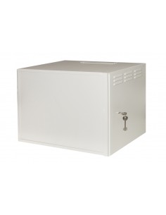Armadio Rack 19" 6U Porta In Ferro Antivandalismo Con Serratura Antieffrazione