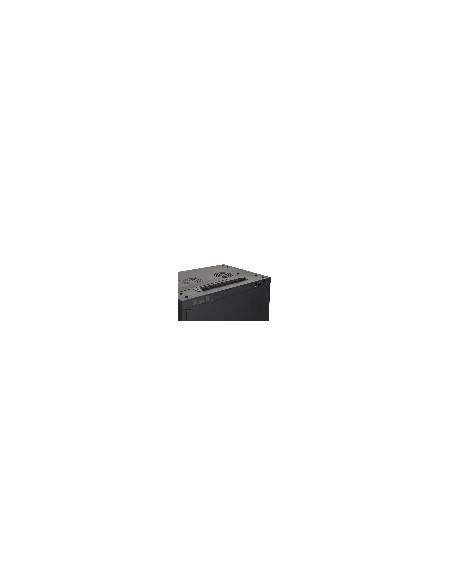 Armadio Rack 19" 6 Unita' Da Muro (A) 370 X (L) 600 X (P) 450 Nero Disassemblato