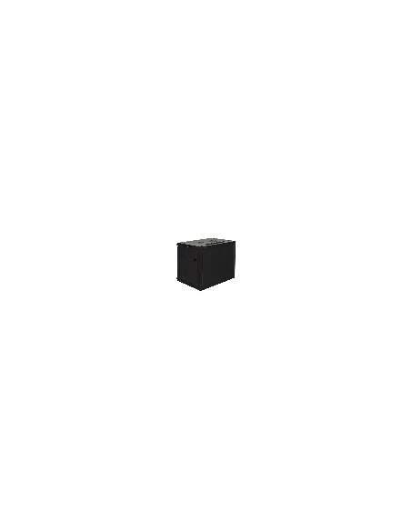 Armadio Rack 19" 6 Unita' Da Muro (A) 370 X (L) 600 X (P) 450 Nero Disassemblato