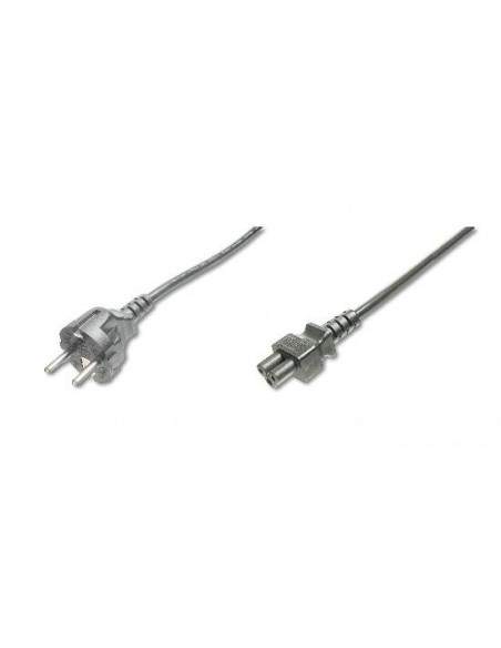 Cavo Alimentazione Spina Schuko - Presa Compaq Tripolare C5 Mt 1.80 Cavo Alimentazione Spina Schuko - Presa Compaq Tripolare C5 Mt 1.80