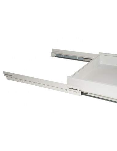 Cassetto Estraibile Per Armadi Rack 19" Grigio Profondita' 650Mm Cassetto Estraibile Per Armadi Rack 19" Grigio Profondita' 650Mm
