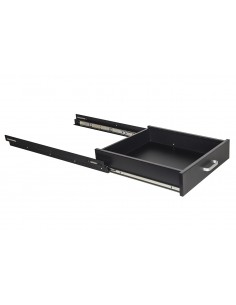 Cassetto Estraibile Per Armadi Rack 19" Nero Profondita' 650Mm 2