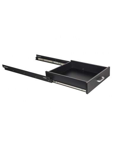 Cassetto Estraibile Per Armadi Rack 19" Nero Profondita' 650Mm
