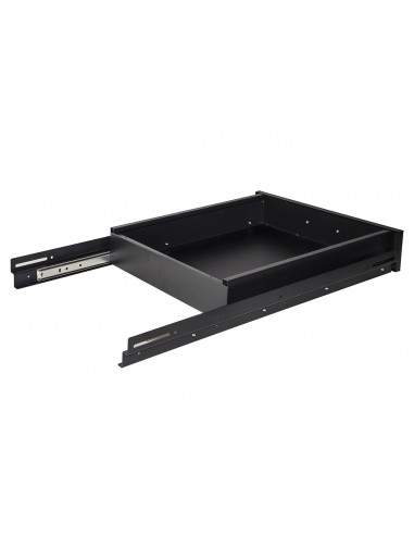 Cassetto Estraibile Per Armadi Rack 19" Nero Profondita' 650Mm