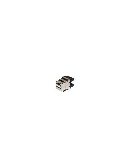 Inserto Jack Schermato Rj45 8 Poli Cat 5E 180Â° Per Reti
