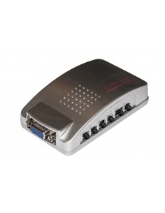 Convertitore Da Pc Vga A Video Rca (Giallo) + S-Video E Vga (Bypass) 2