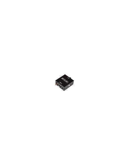 Convertitore Da Audio Digitale Toslink + Coassiale A Analogico Rca R/L + Connettore Audio 3,5Mm