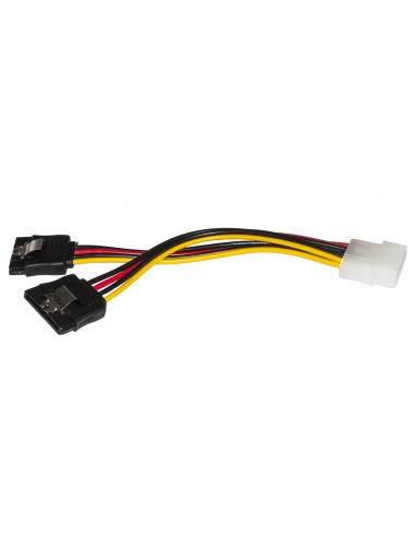 Cavo Splitter 1 X Molex Maschio - 2 X Sata Femmina Cm 15