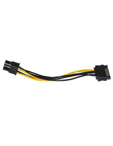 Cavo Sata 15 Poli Maschio - 6 Poli Pci Express Cm 15