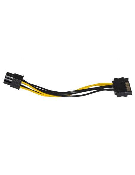 Cavo Sata 15 Poli Maschio - 6 Poli Pci Express Cm 15