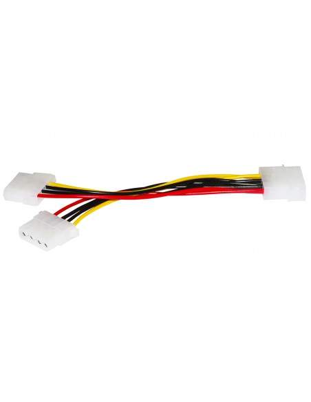 Cavo Sdoppiatore Alimentazione 1 X Molex Maschio - 2 X Molex Femmina Cm 15