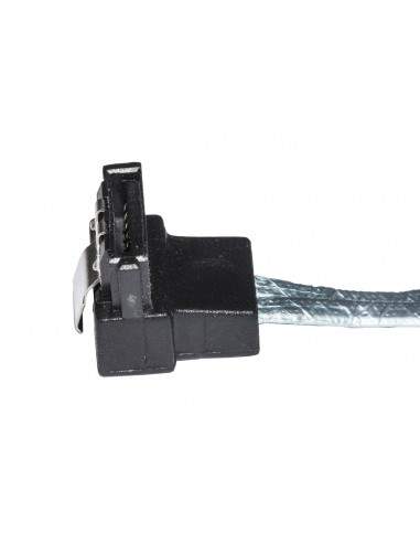Cavo Interno Sata Iii Cm 50 Connettore 90Â° Ultrasottile Con Clip Metallo