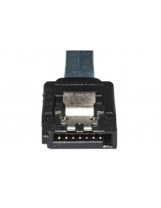 Cavo Interno Sata Iii Cm 50 Ultrasottile Con Clip Metallo 2