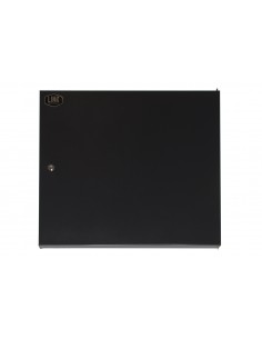 Porta Chiusa In Metallo Pieno Con Serratura Per Armadio Link 12U Lk1912Unf Nero