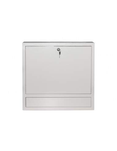 Armadio A Muro Per Laptop Con Chiusura A Chiave Colore Grigio