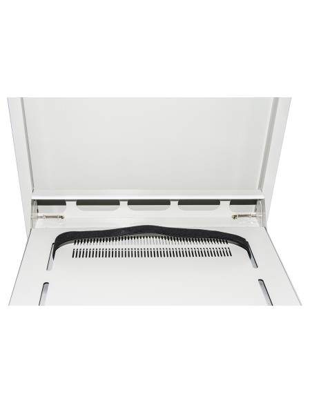 Armadio A Muro Per Laptop Con Chiusura A Chiave Colore Grigio