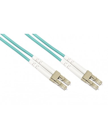 Cavo Fibra Ottica Lc A Lc Multimode Duplex Om3 50/125 Mt.10